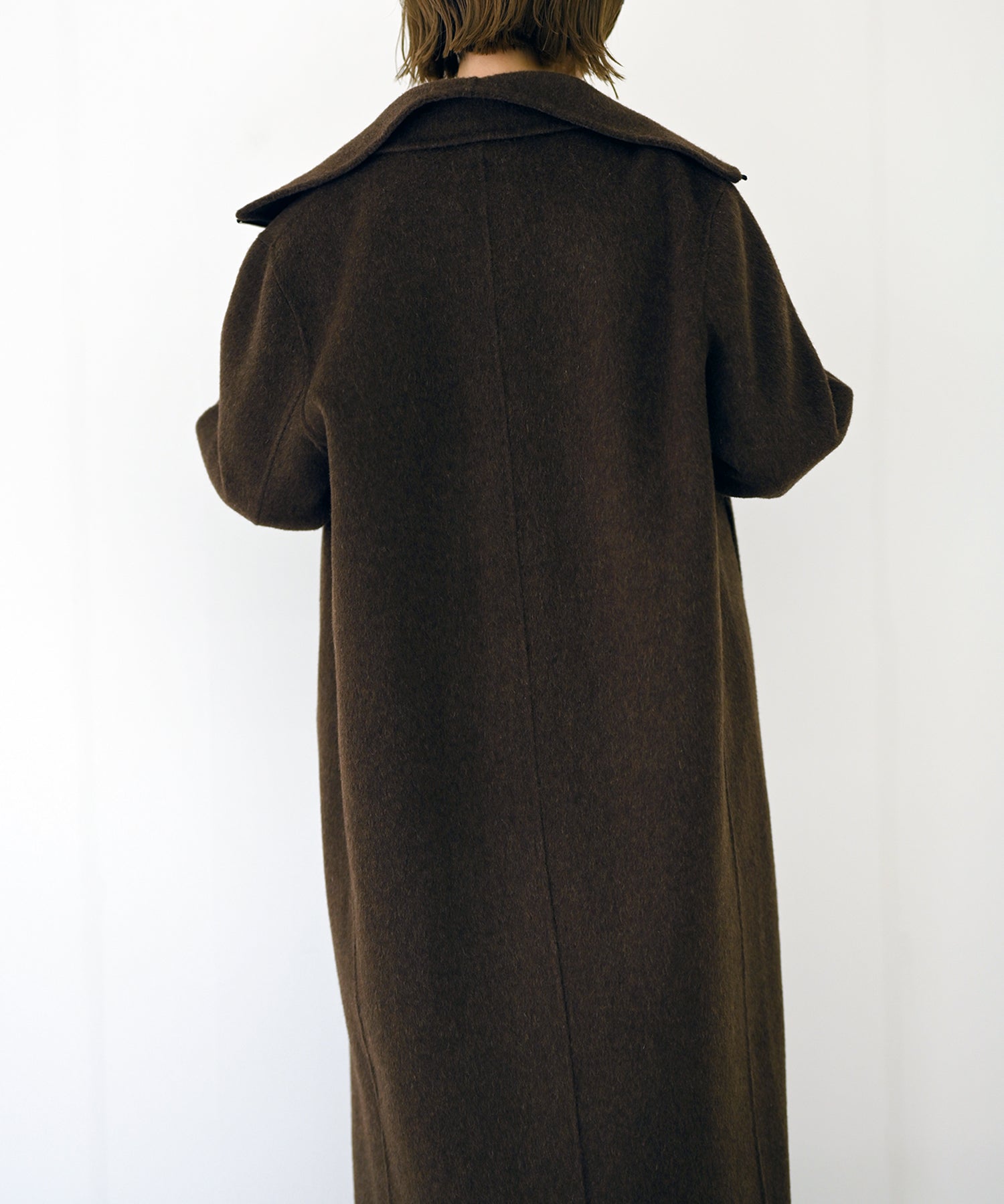 Structured Double Wool Coat