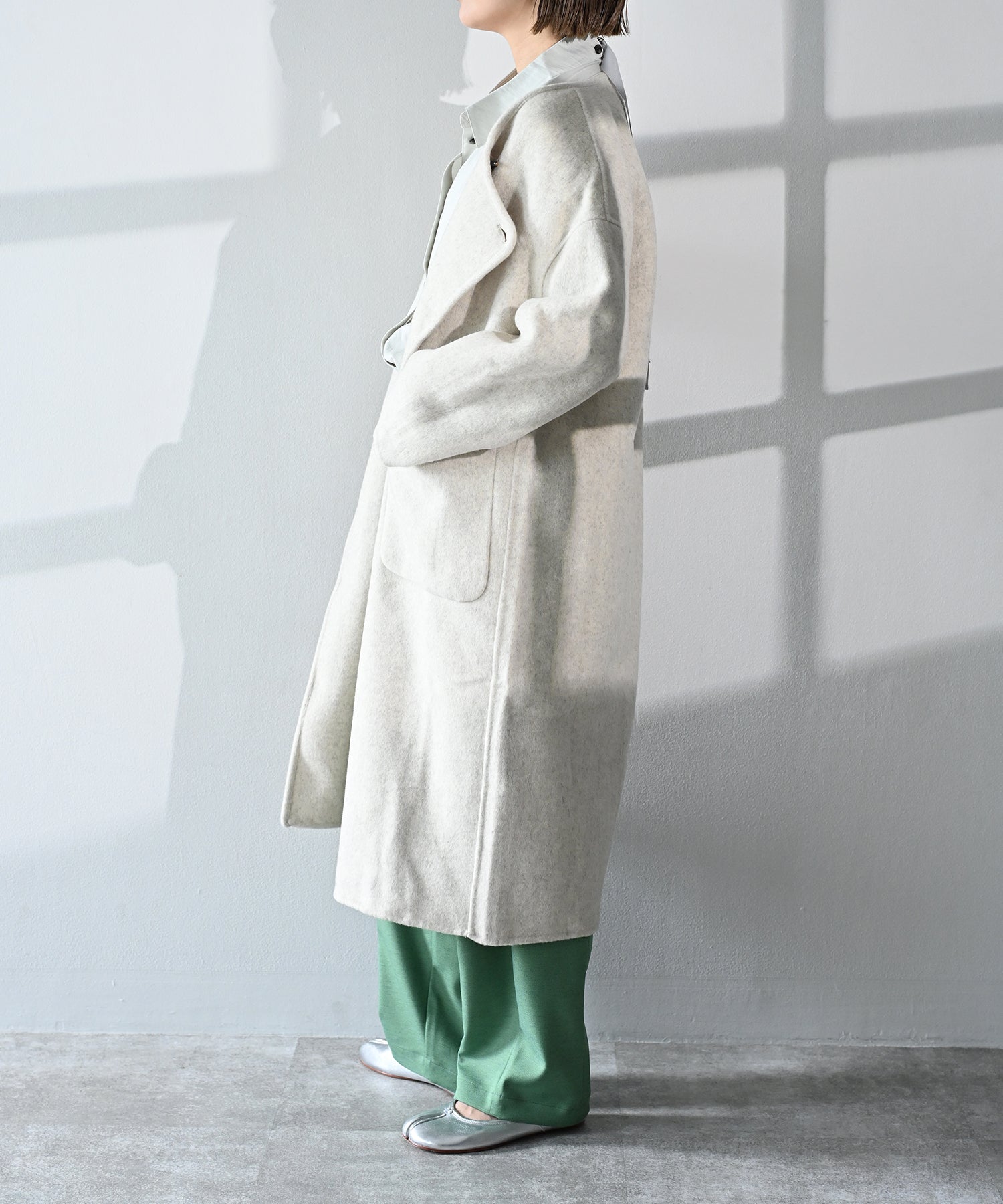 L′or かじまり Geelong Wool Long Coat お値下げ可！ Long Creme Wool Coat – Monique Lhuillier