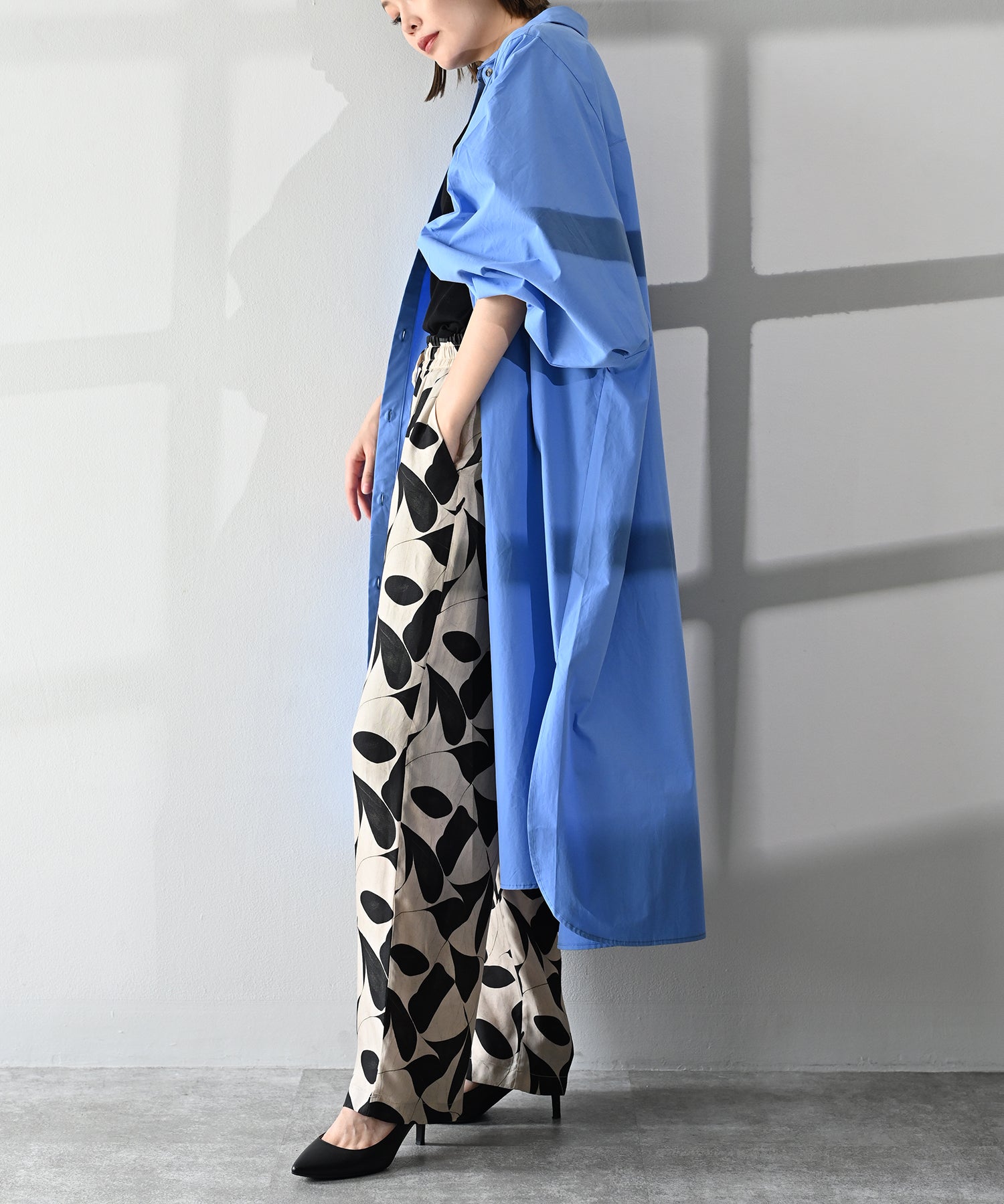 ブルー　model：H167