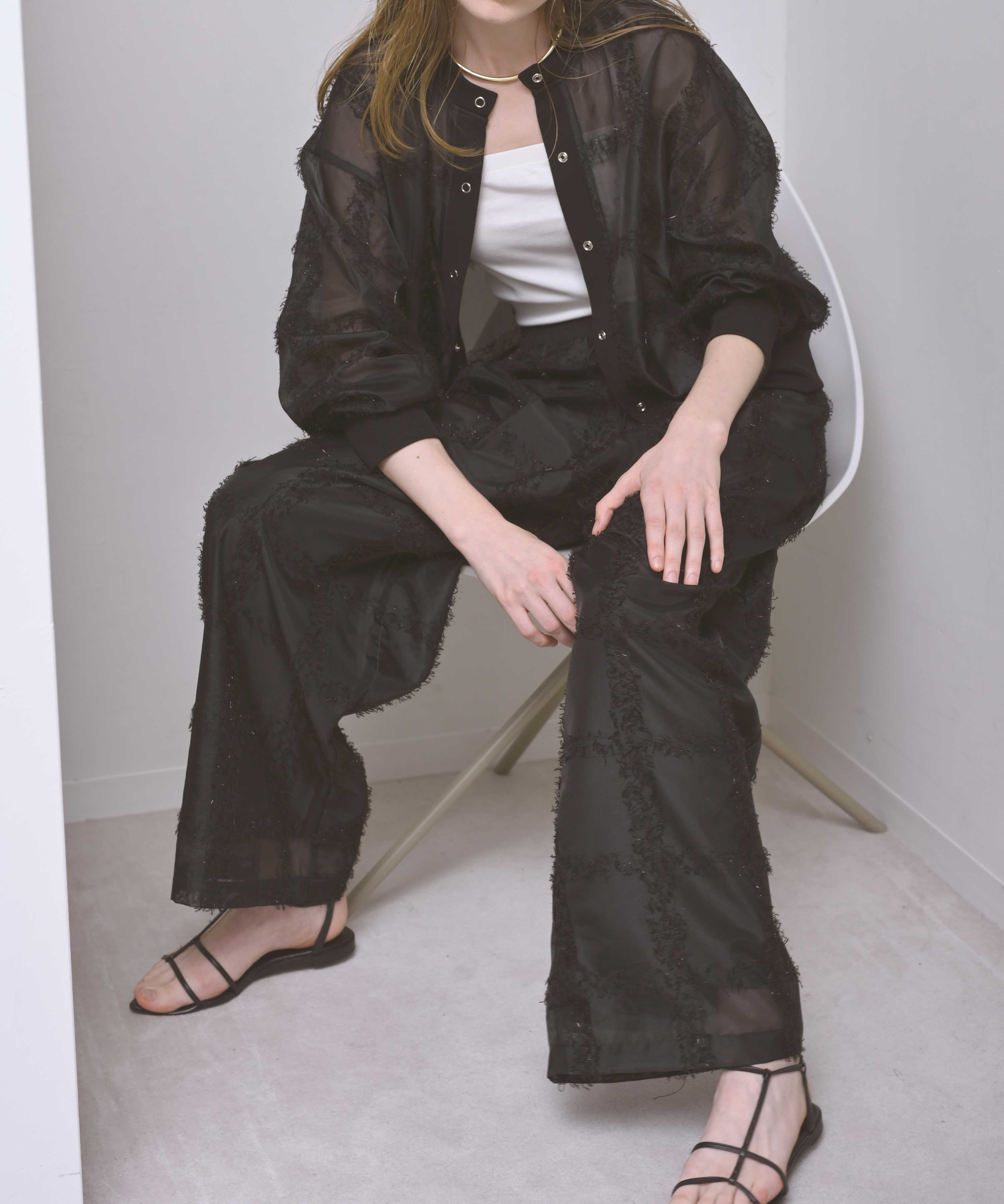 Sheer Tulle Cardigan