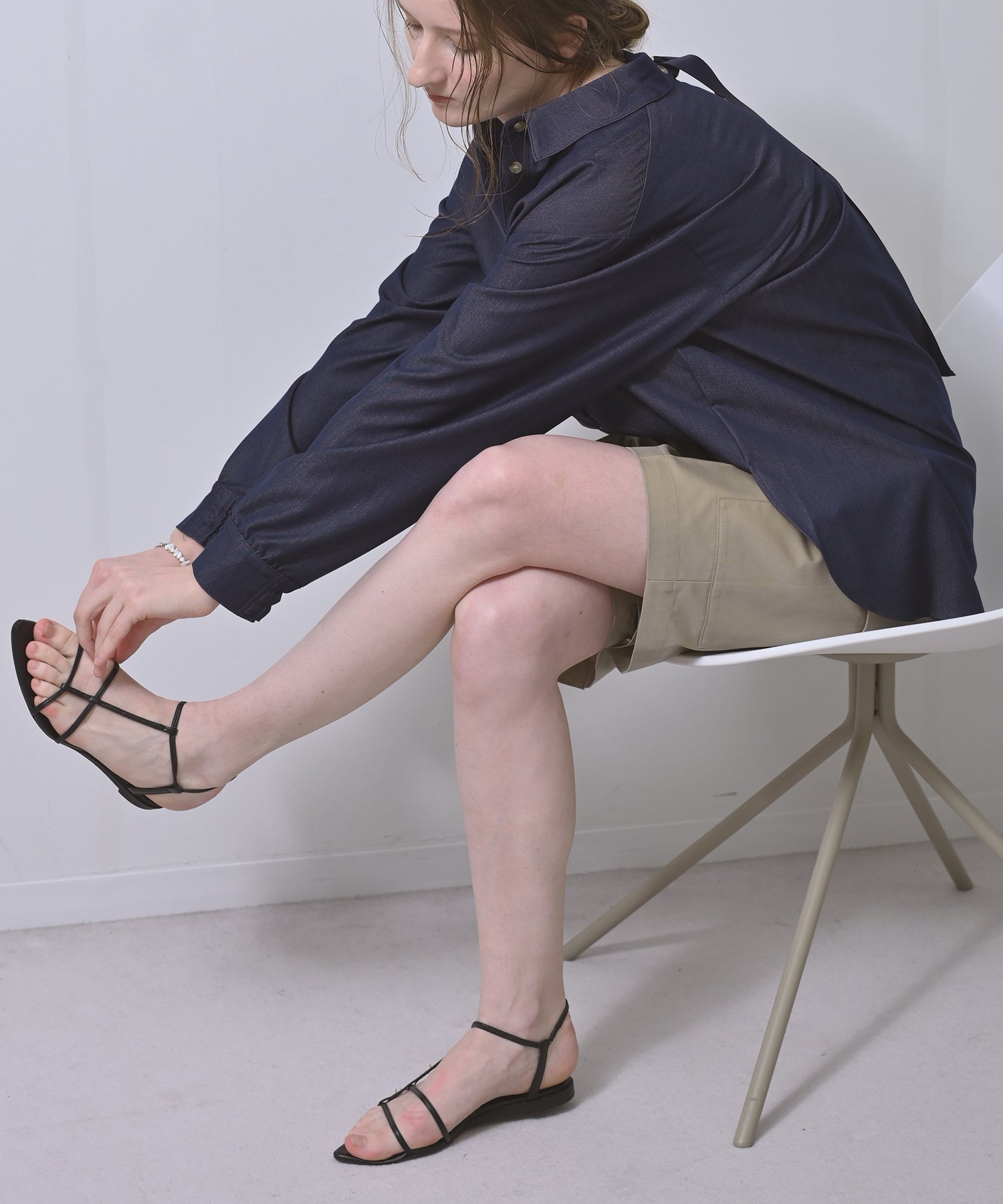 ネイビー　model：H170