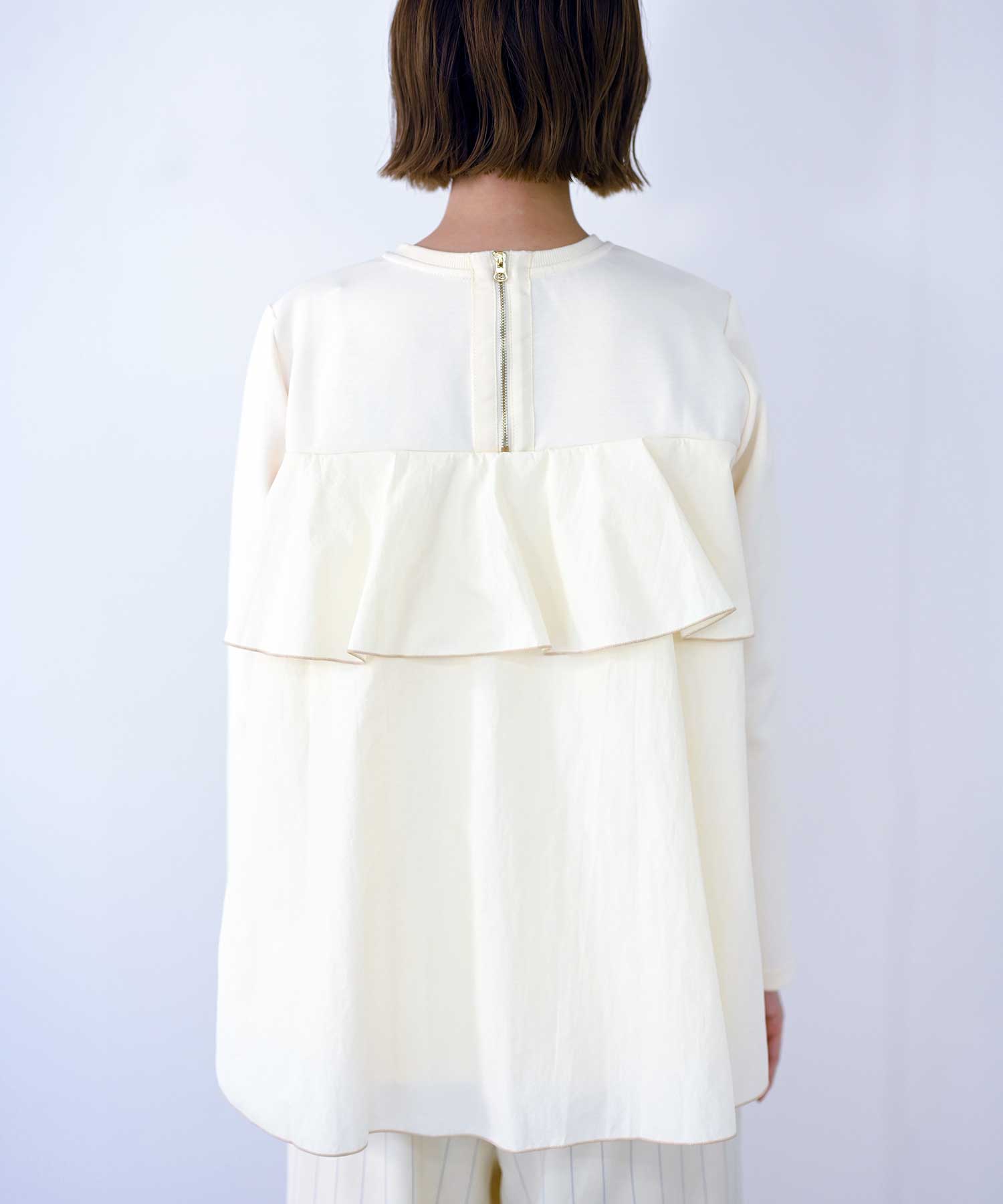 Back Mellow Frill Top