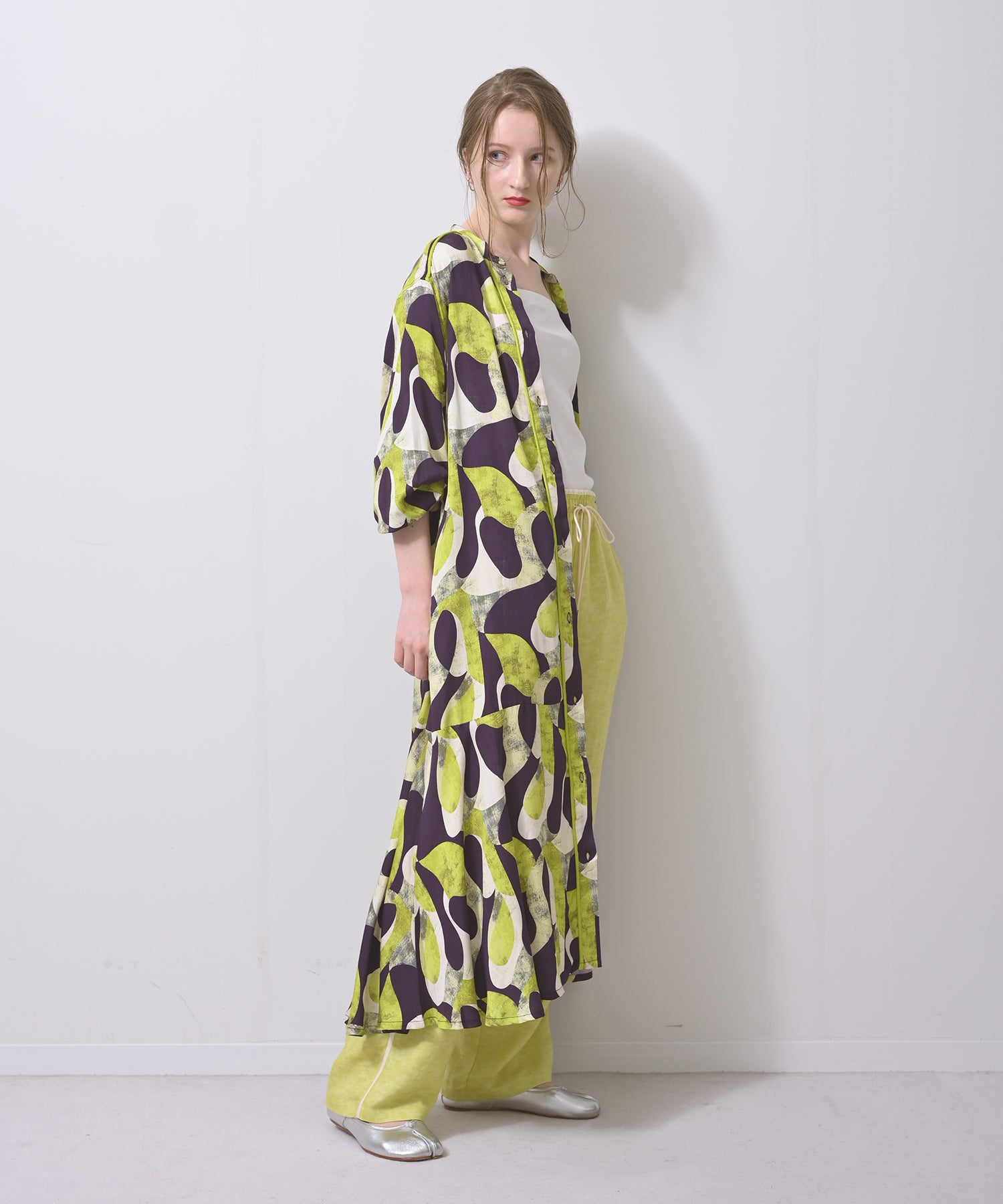 イエロー×パープル　model：H170