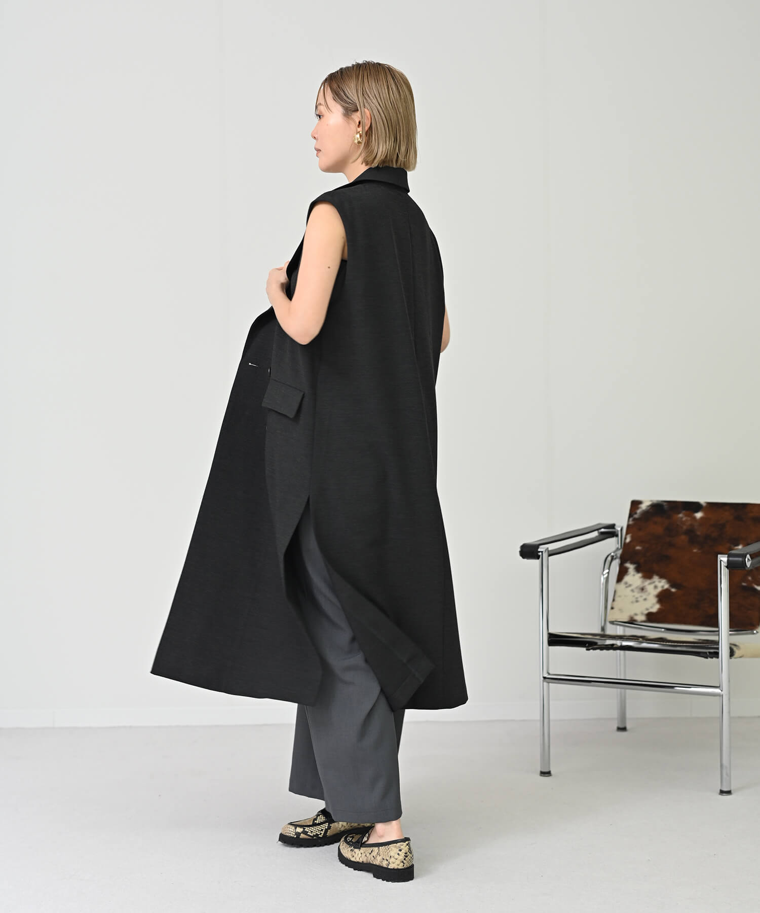 【Timesale】ダブルロングベスト