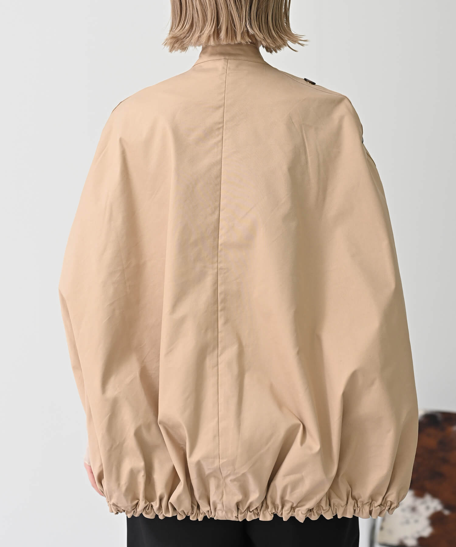 【Secretsale】Side Button Poncho