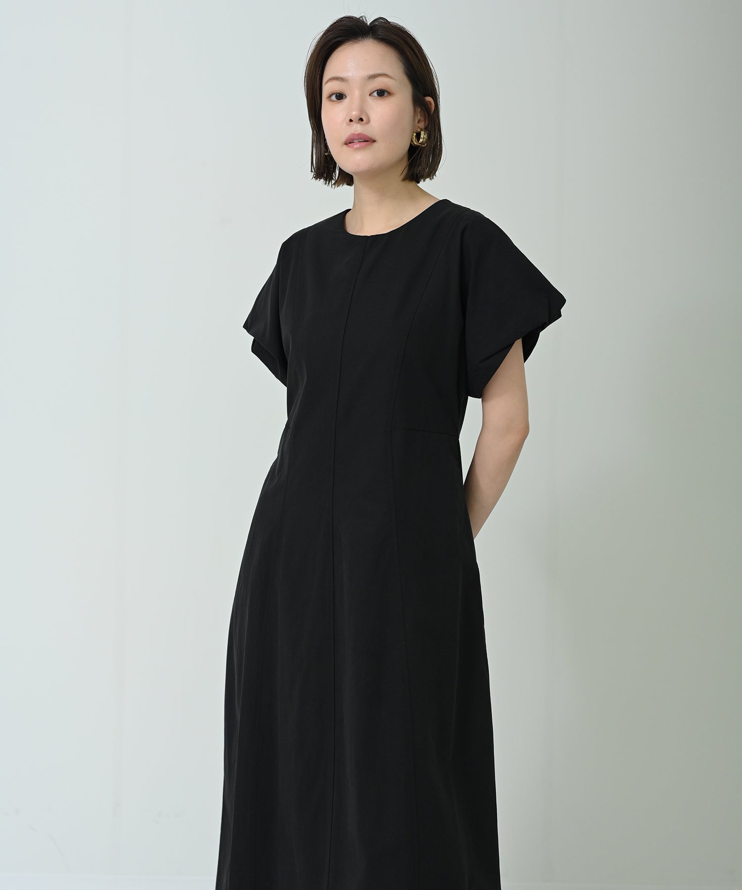 todayful パフスリーブ　ドレス　ワンピ TODAYFUL（トゥデイフル）の「パフスリーブドレス（ワンピース