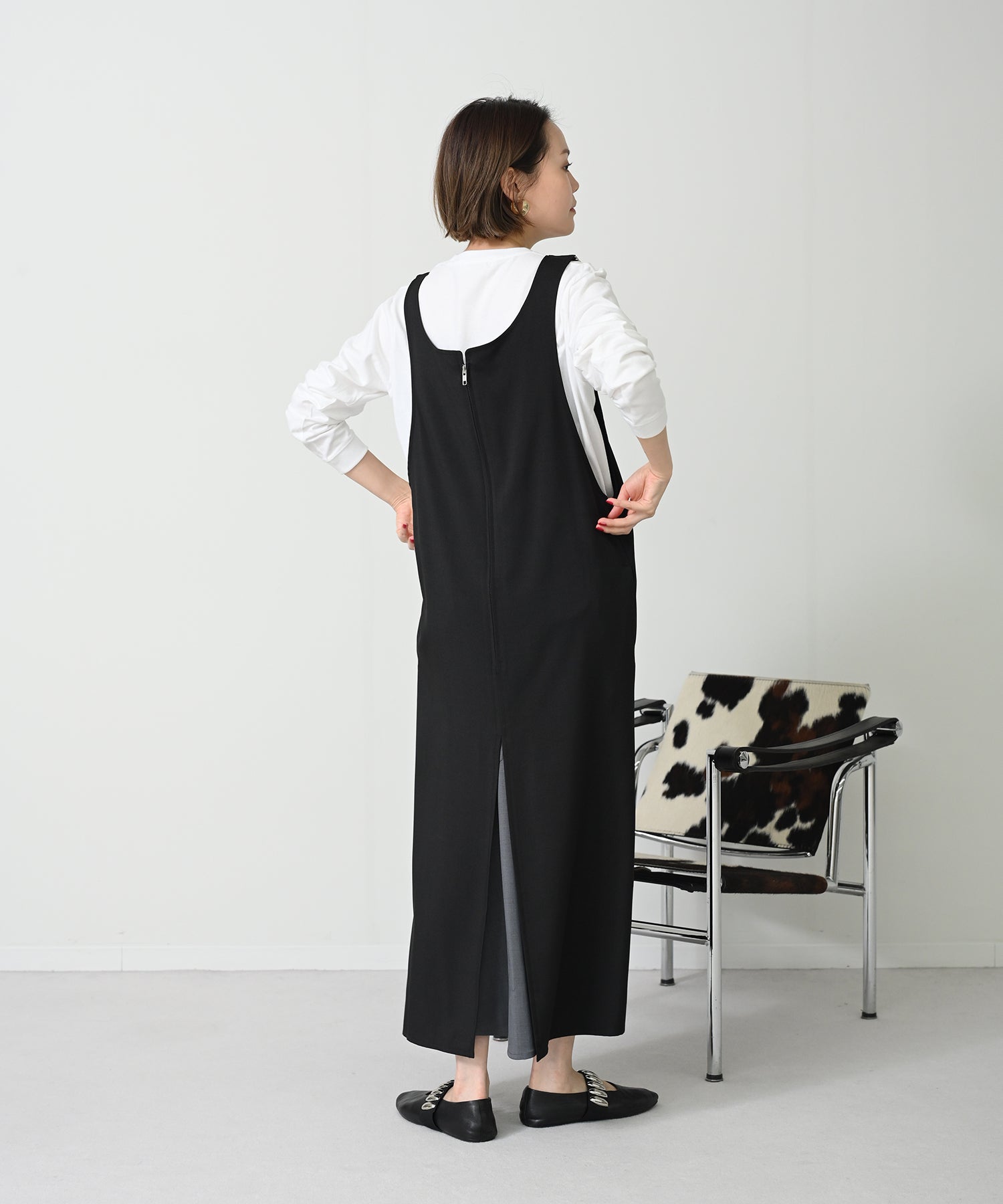 七里　Shichiri ジャンパースカートL美品 CATEGORY ジャンパースカート | Shichiri（七里久美子）