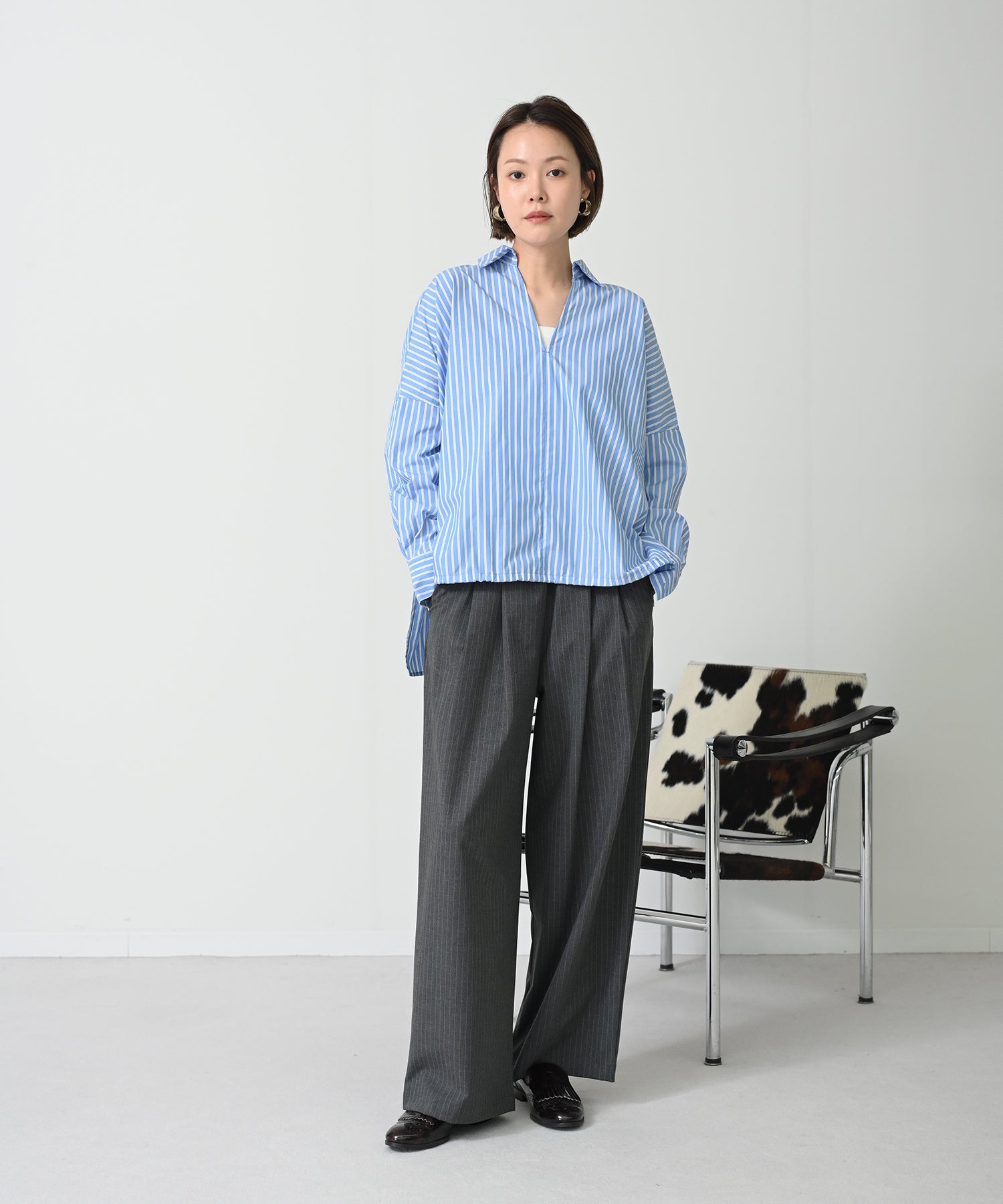 ブルーストライプ　model：H167