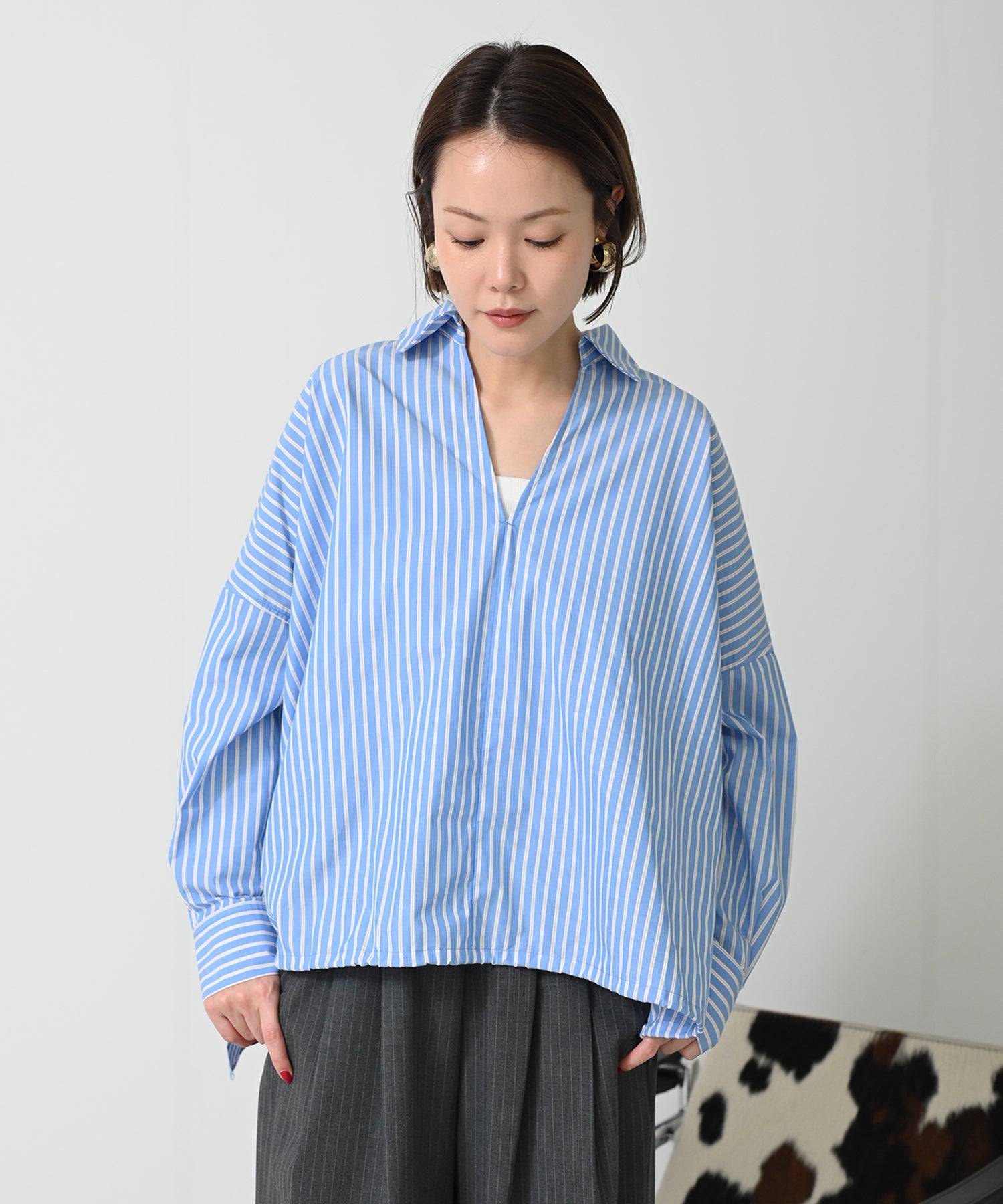 ブルーストライプ　model：H167