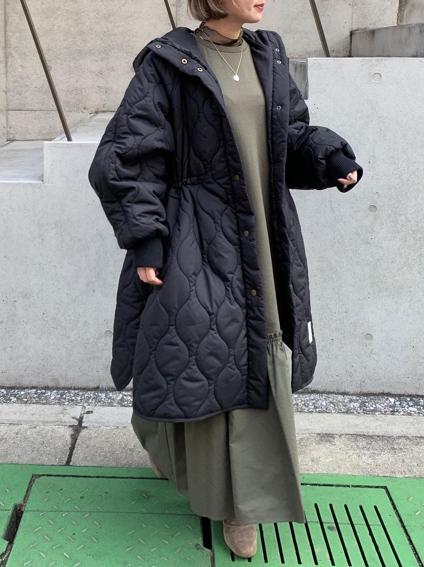 2way quilting down coat | 150cm / satomi | HERENCIA (ヘレンチア