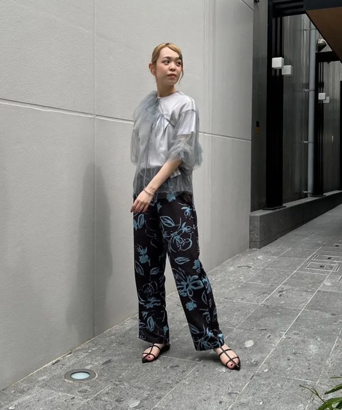 geometric pattern easy pants