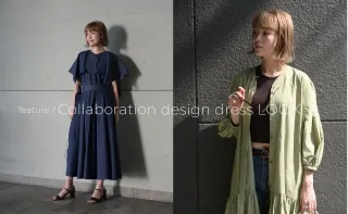 Collaboration design dress LOOK
