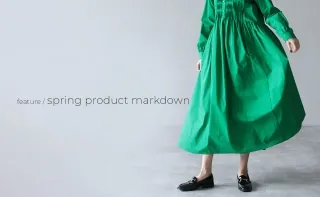 spring product markdown