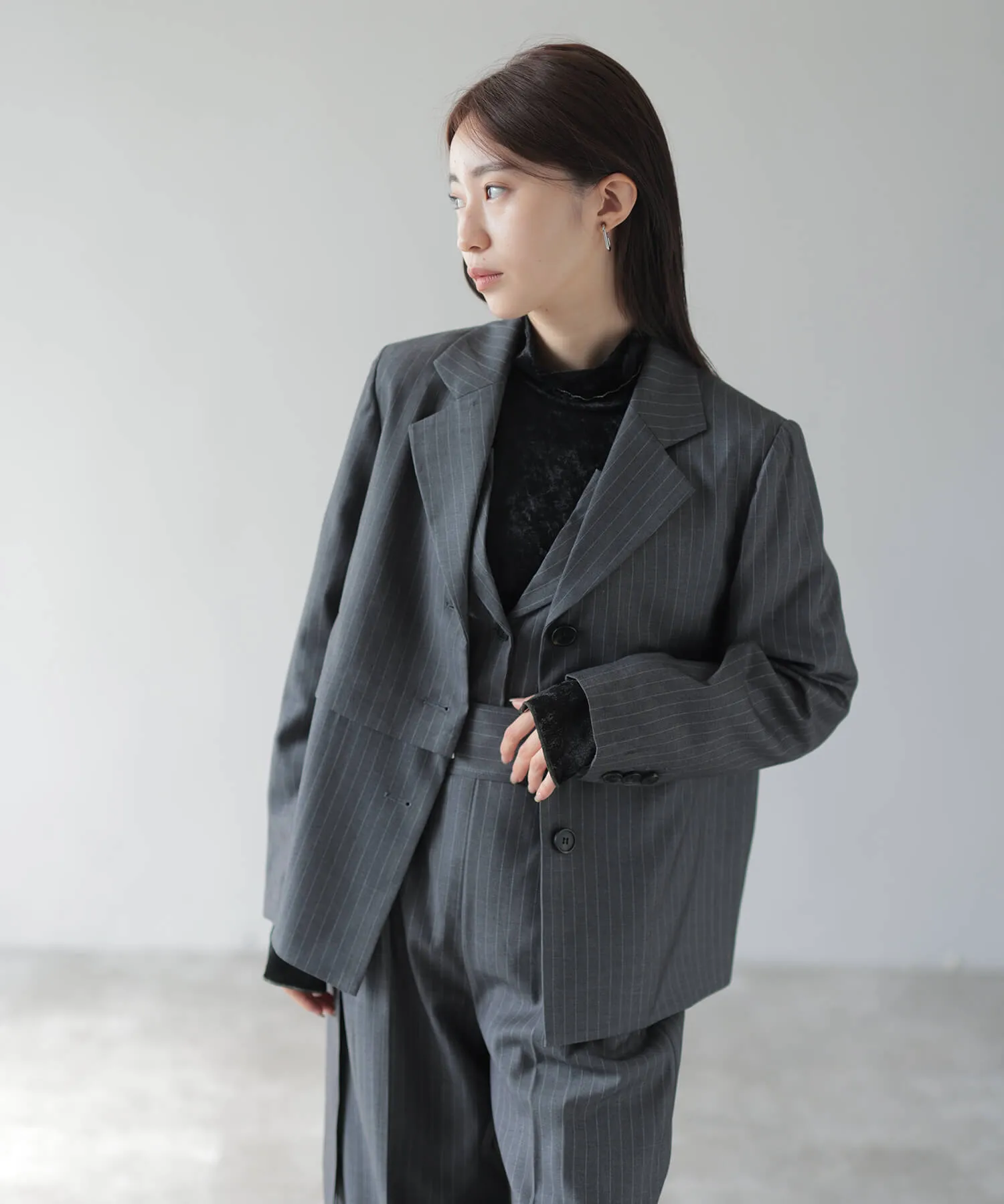 2WAY Single Tailored Jacket | HERENCIA(ヘレンチア) | HERENCIA ...