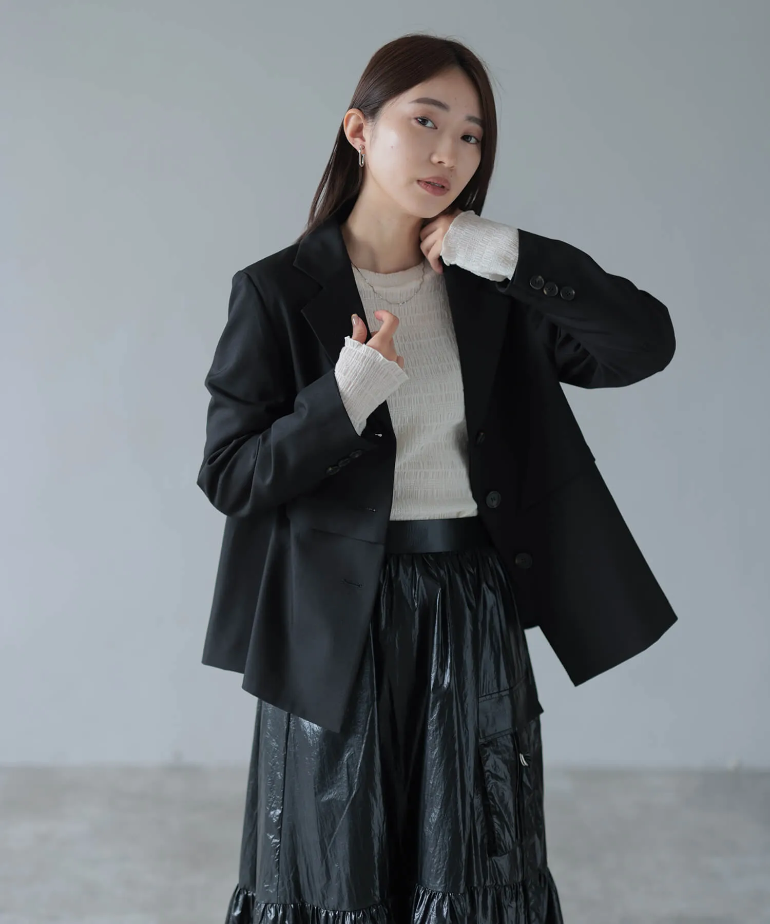 2WAY Single Tailored Jacket | HERENCIA(ヘレンチア) | HERENCIA ...