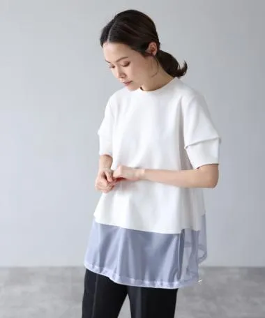 HERENCIA / Hem mesh cocoon cut and sew