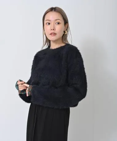 HERENCIA / Mohair short knit