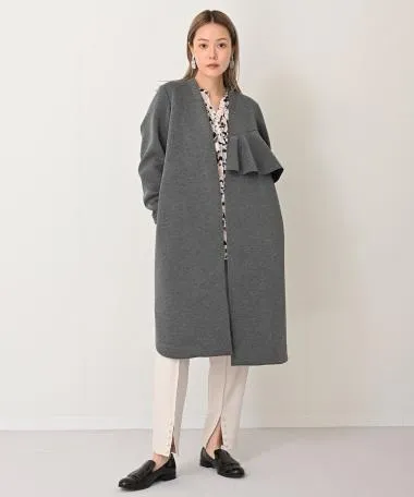 HERENCIA / Bonded frill coat