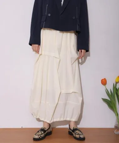 HERENCIA / Asymmetrical switching skirt