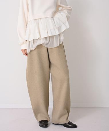 HERENCIA / Kirby knit pants